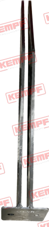 115494 Kempf UFE Unterteil, m. Kopfplatte, 325x560